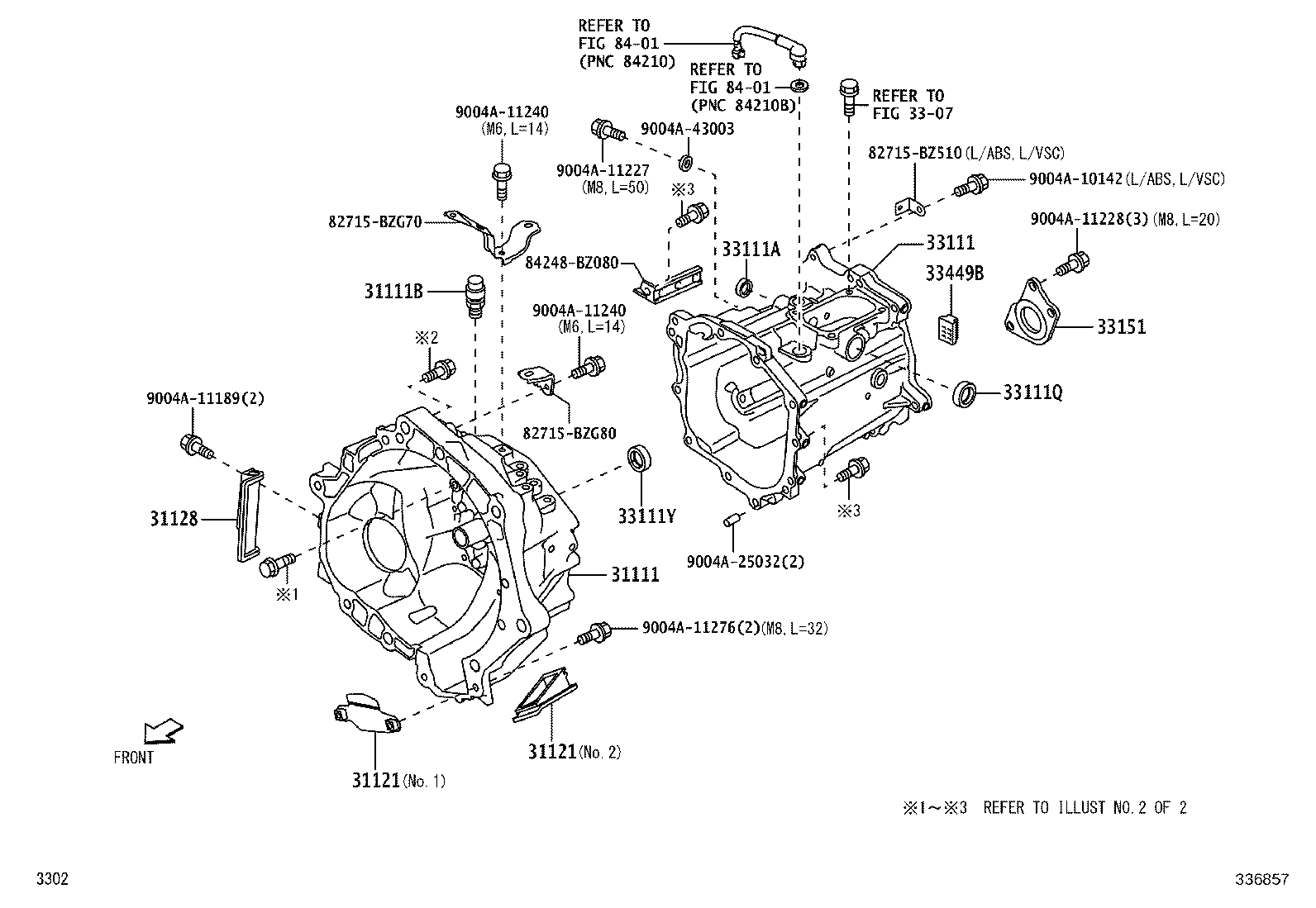 Clutch Housing + Transmission Case