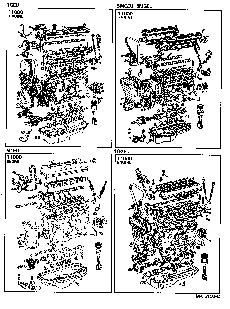 Partial Engine Assembly