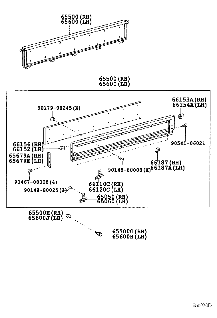 Rear Body Side Panel