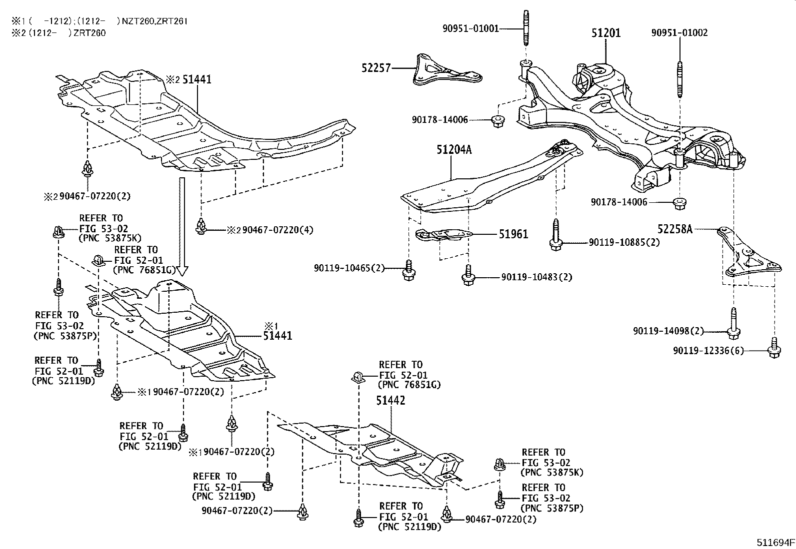 Suspension Crossmember & Under Cover