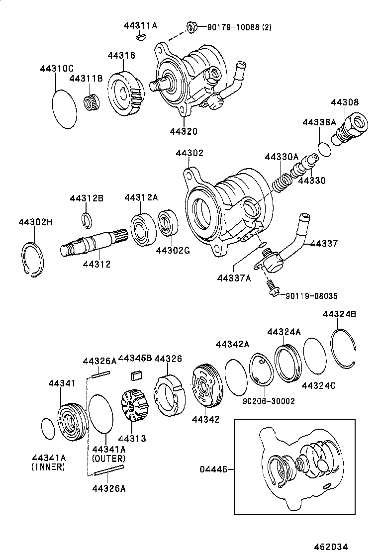 Vane Pump & Reservoir