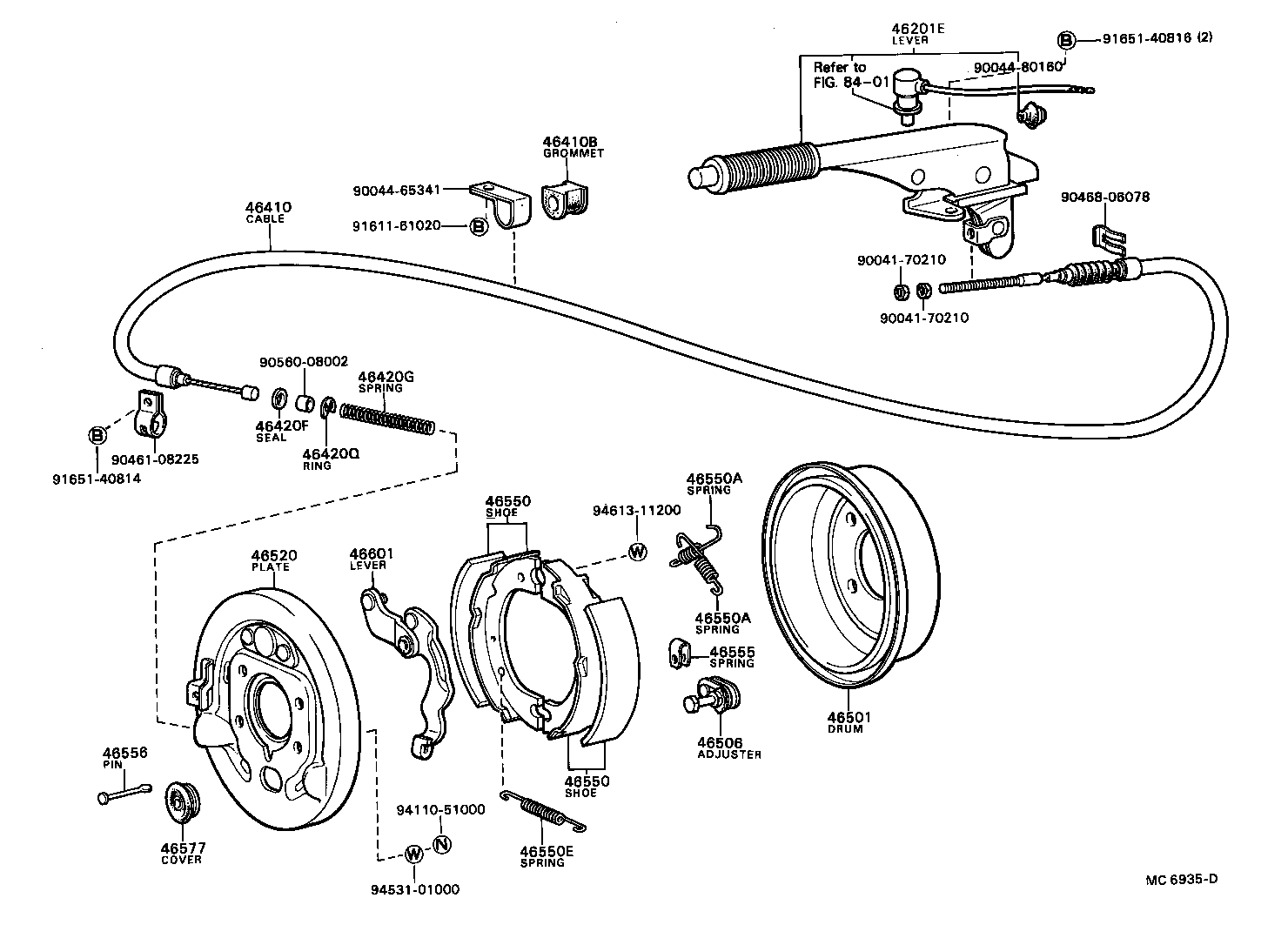 Parking Brake & Cable