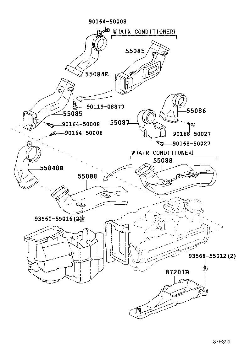 Heating & Air Conditioning Control & Air Duct