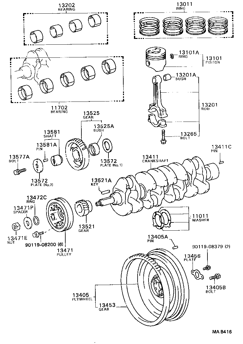 Crankshaft & Piston