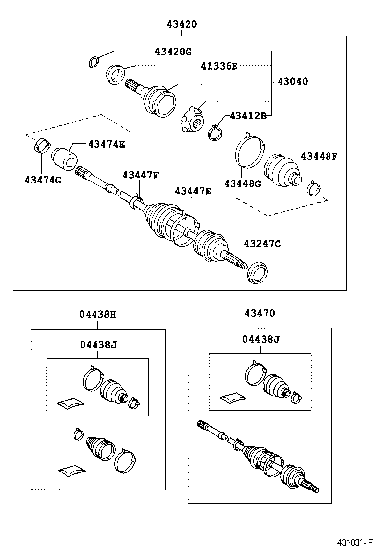Front Drive Shaft