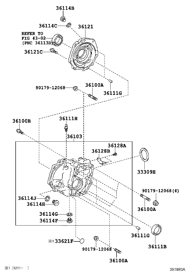 Transfer Case & Extension Housing