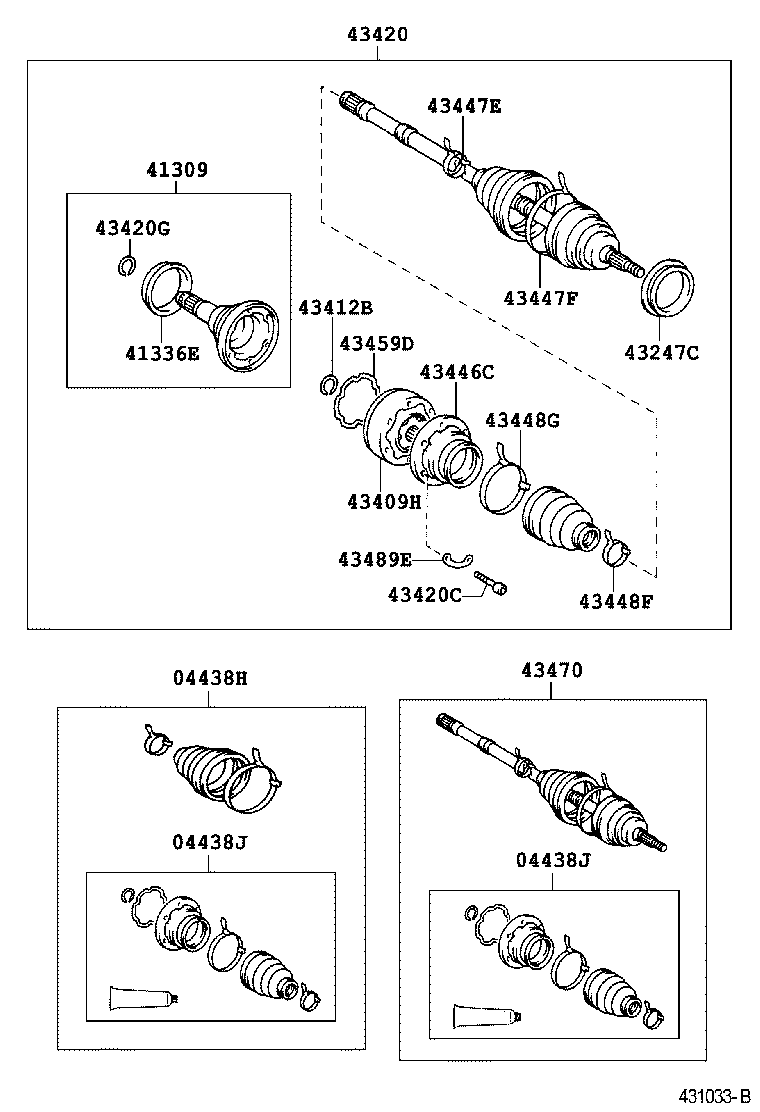 Front Drive Shaft