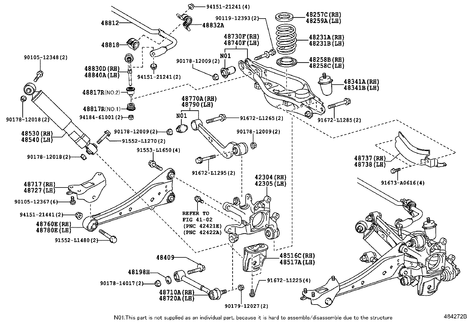 Rear Spring & Shock Absorber