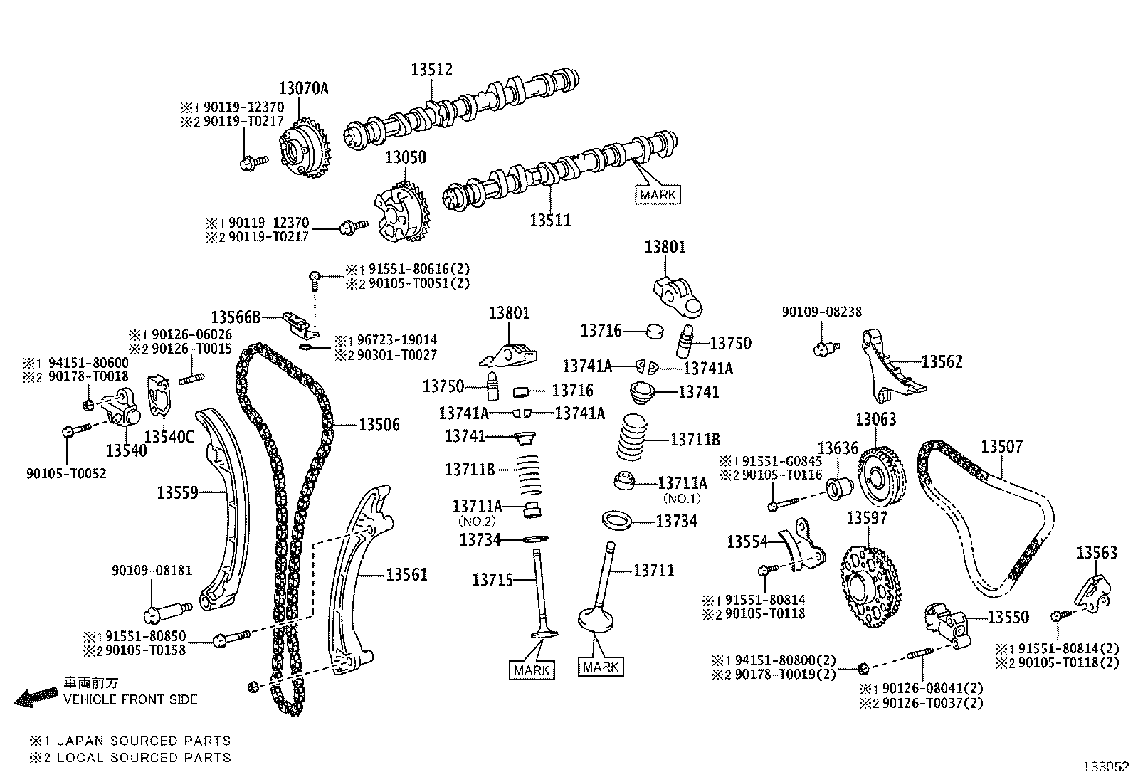 Camshaft & Valve