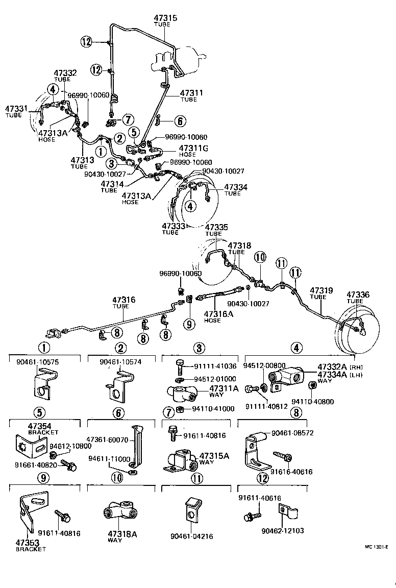 Brake Tube Clamp