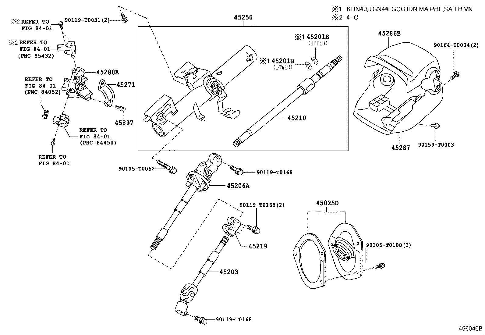 Steering Column & Shaft
