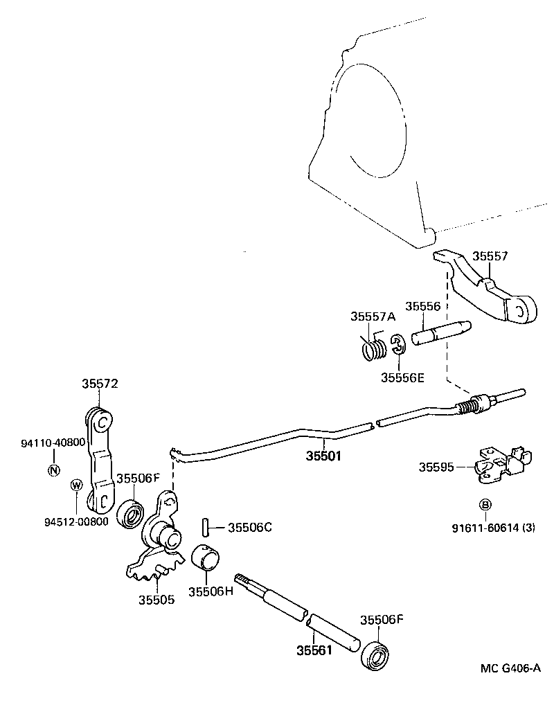 Throttle Link & Valve Lever