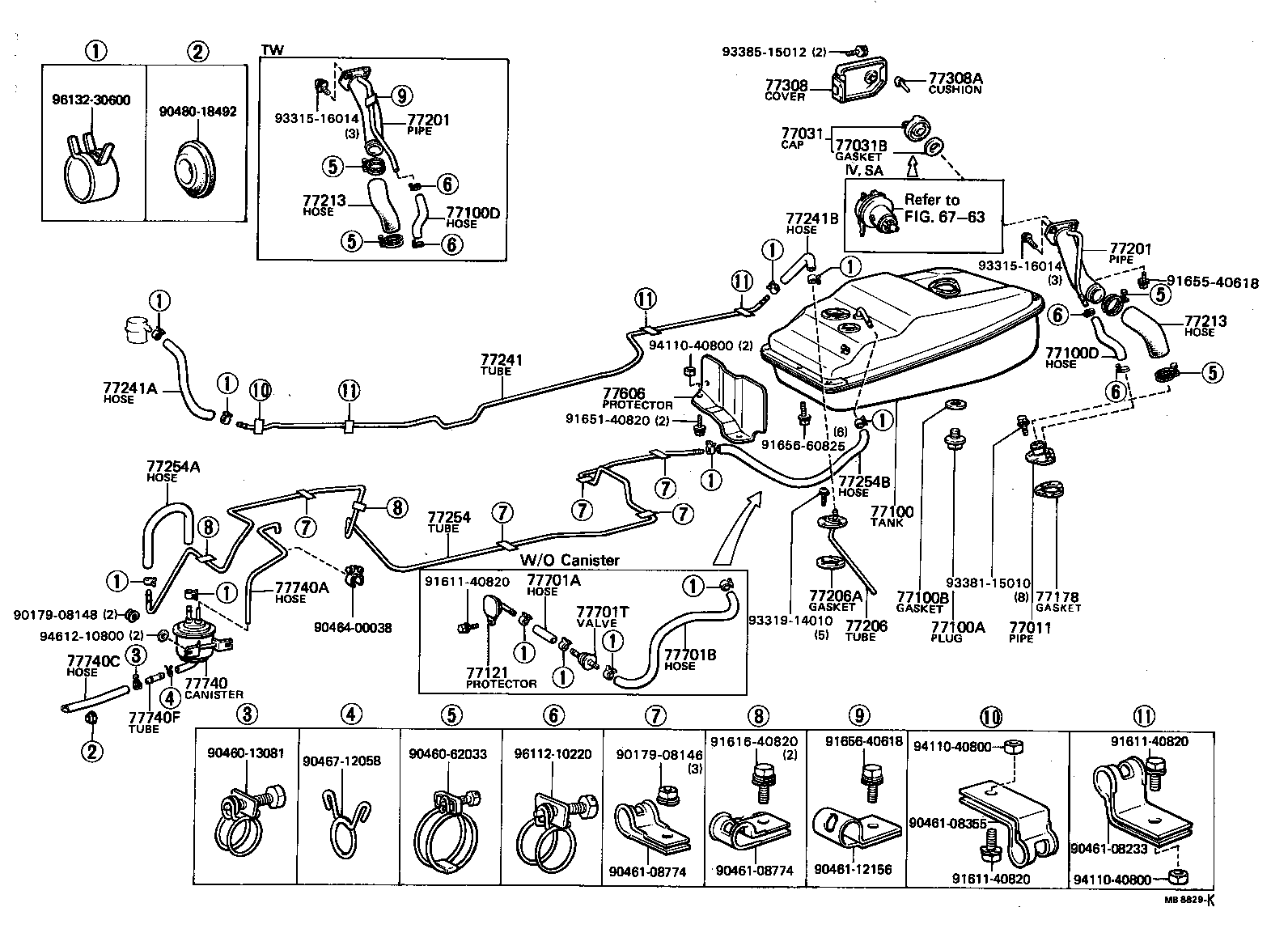 Fuel Tank & Tube