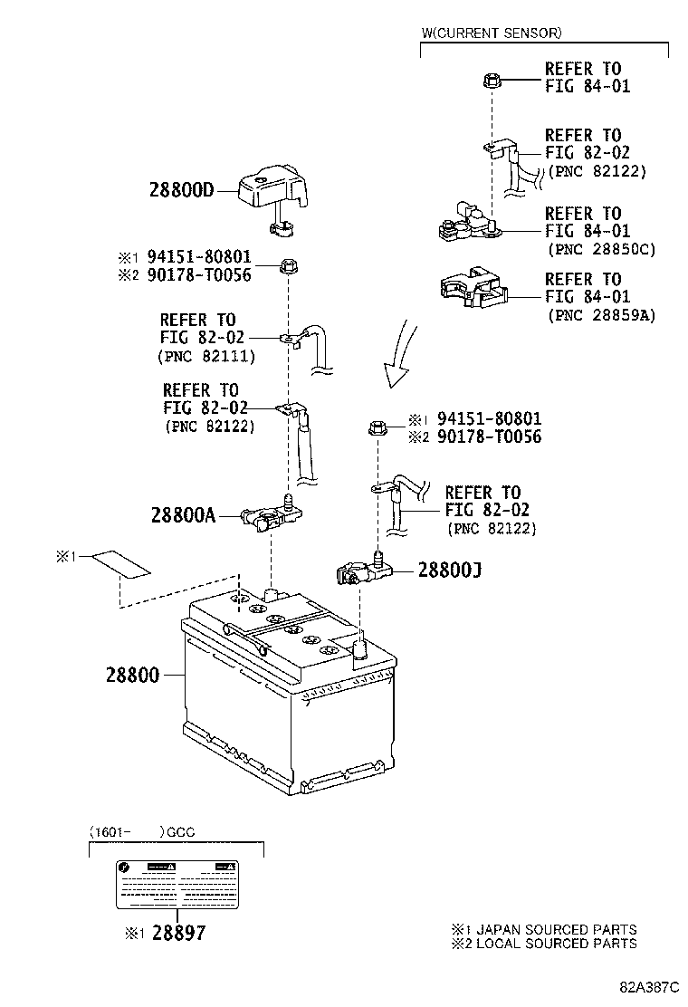 Battery Battery Cable