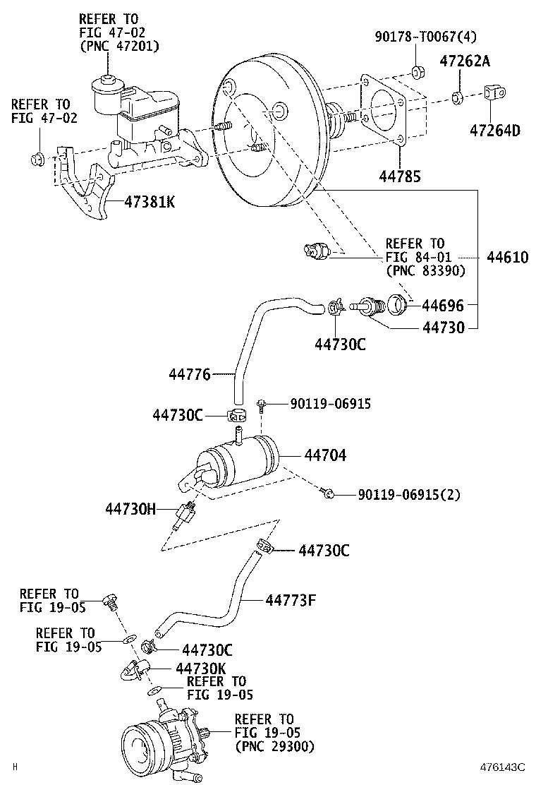 Brake Booster & Vacuum Tube