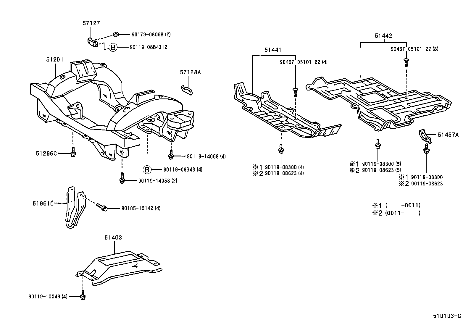 Suspension Crossmember & Under Cover