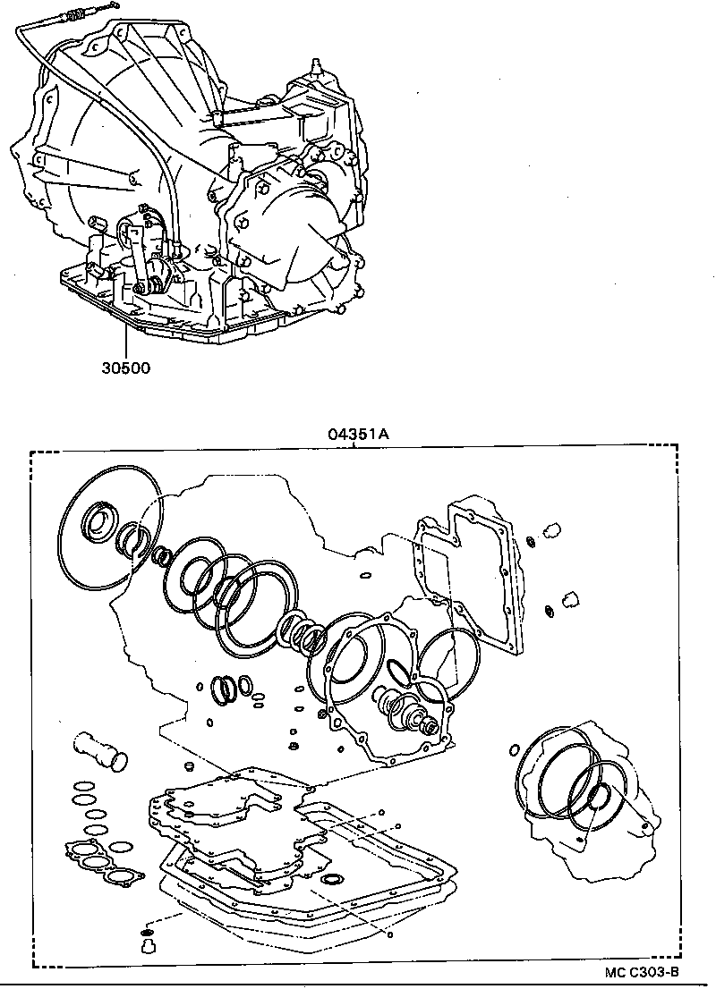 Transaxle Or Transmission Assy & Gasket Kit