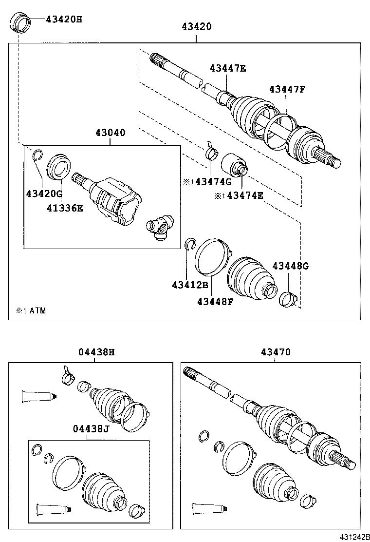 Front Drive Shaft