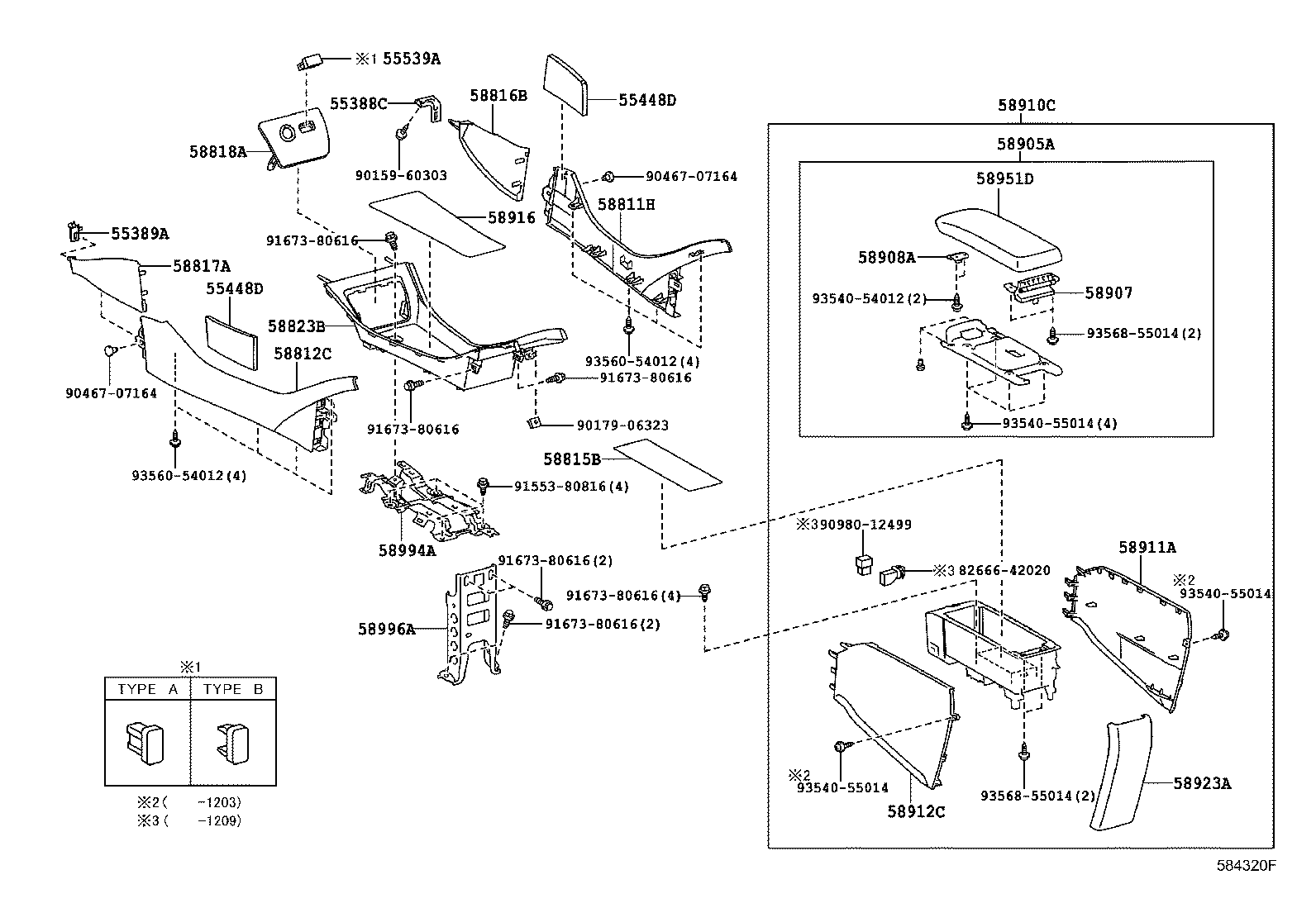 Console Box & Bracket