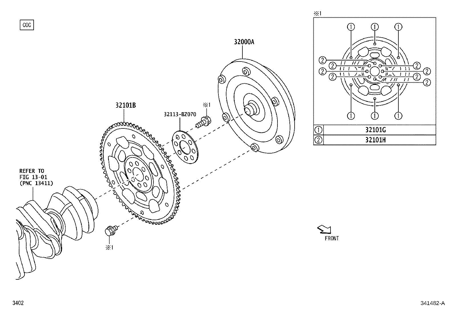 Torque Converter Front Oil Pump