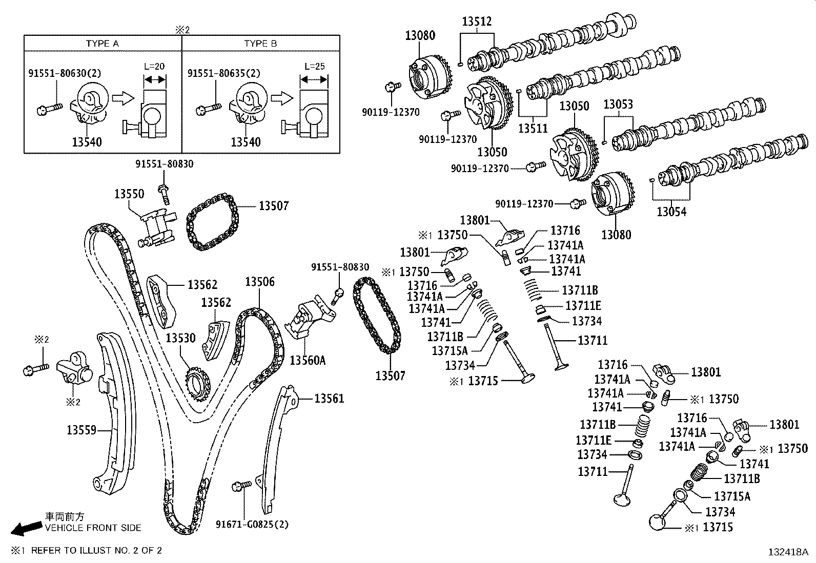 Camshaft & Valve