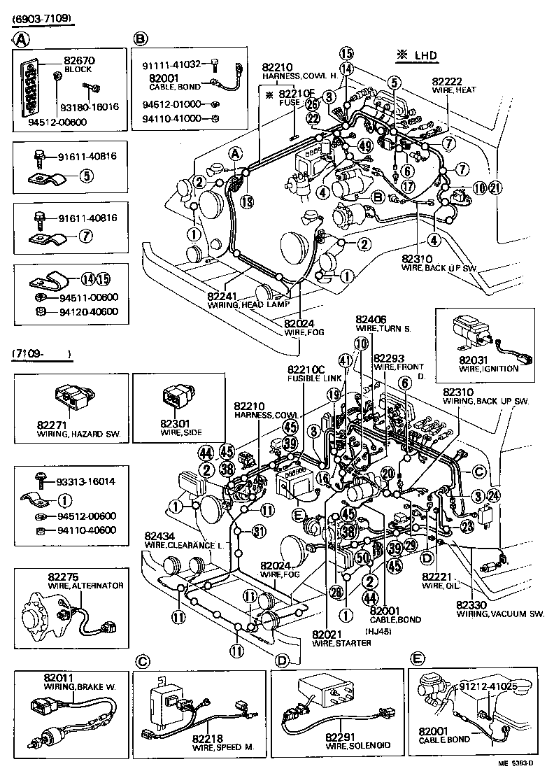 Wiring & Clamp