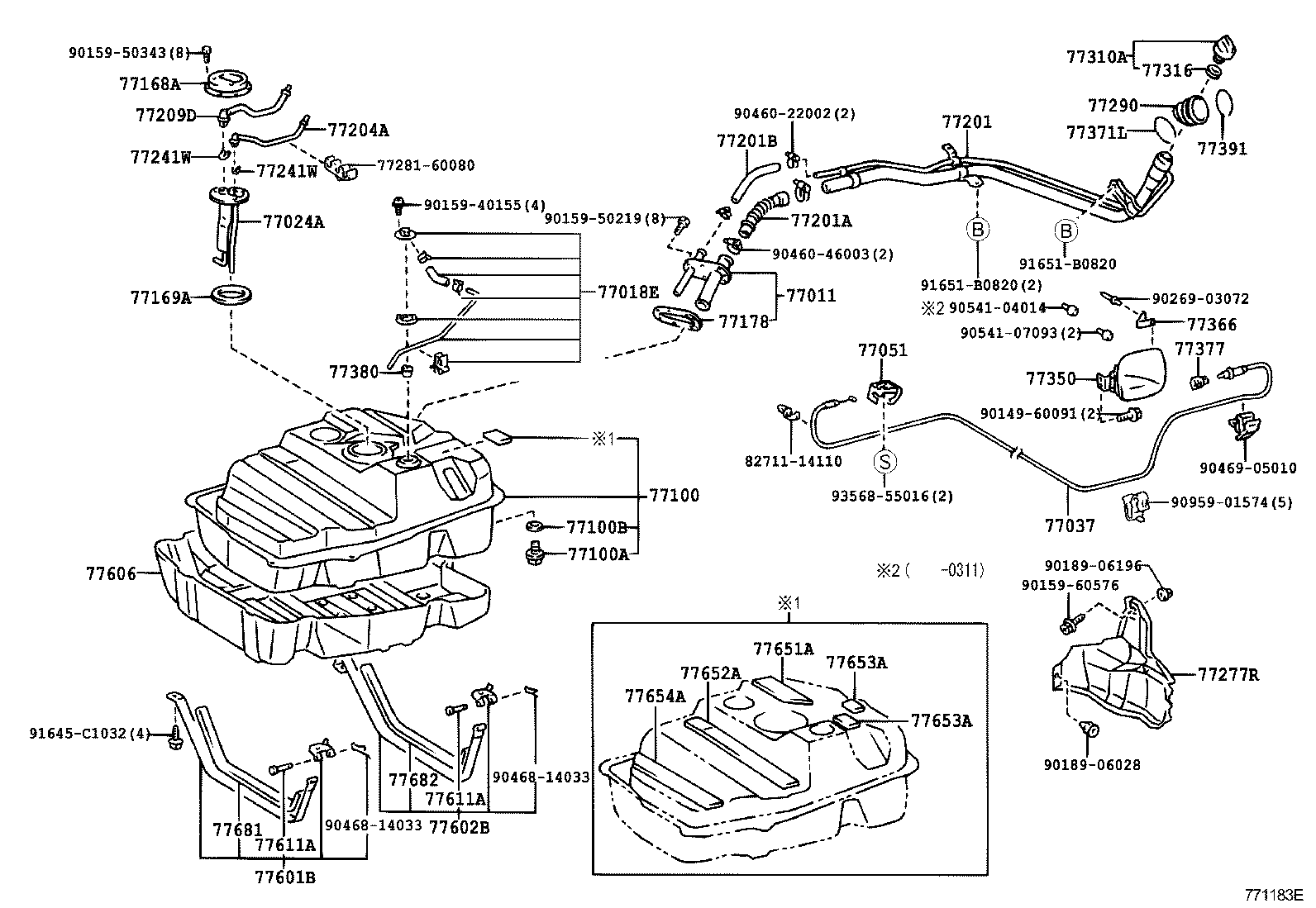 Fuel Tank & Tube