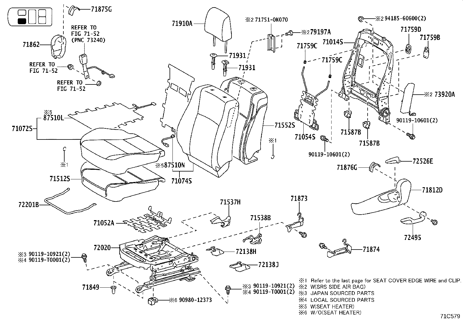 Seat & Seat Track