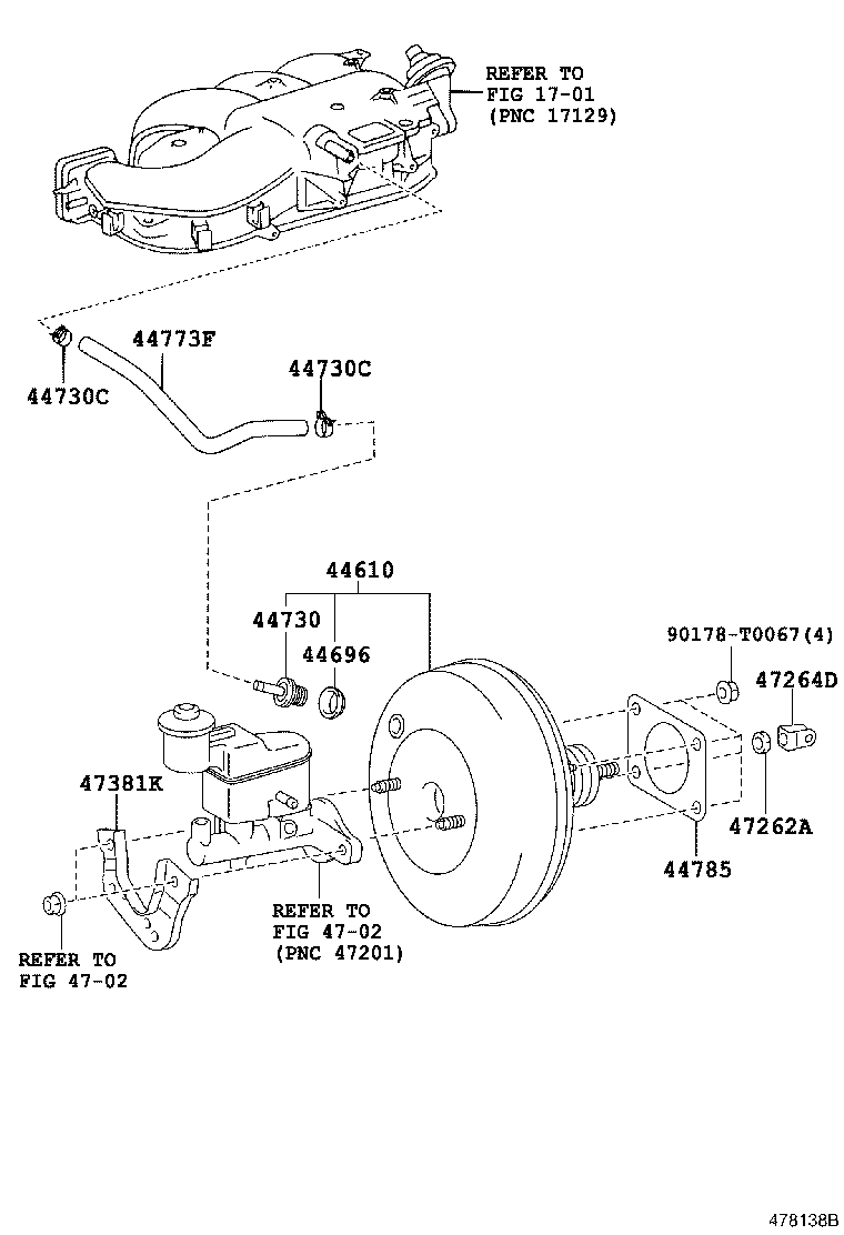 Brake Booster & Vacuum Tube