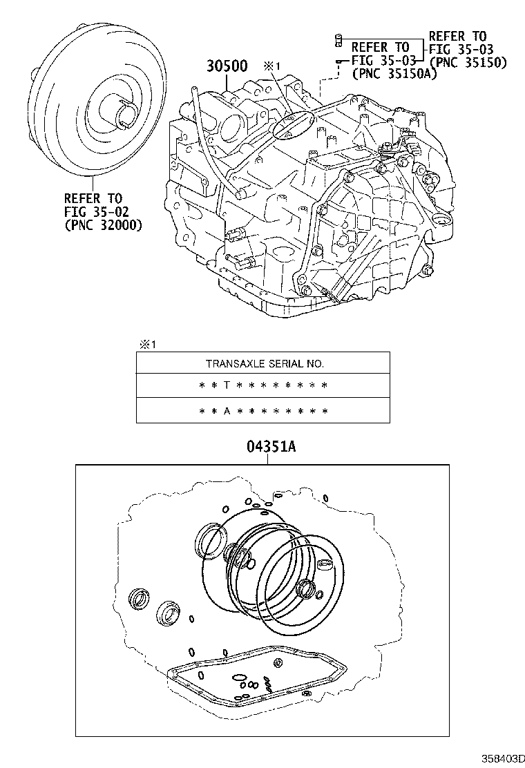 Transaxle Or Transmission Assy & Gasket Kit