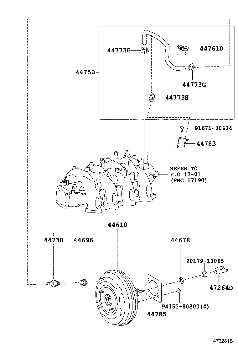 Brake Booster & Vacuum Tube