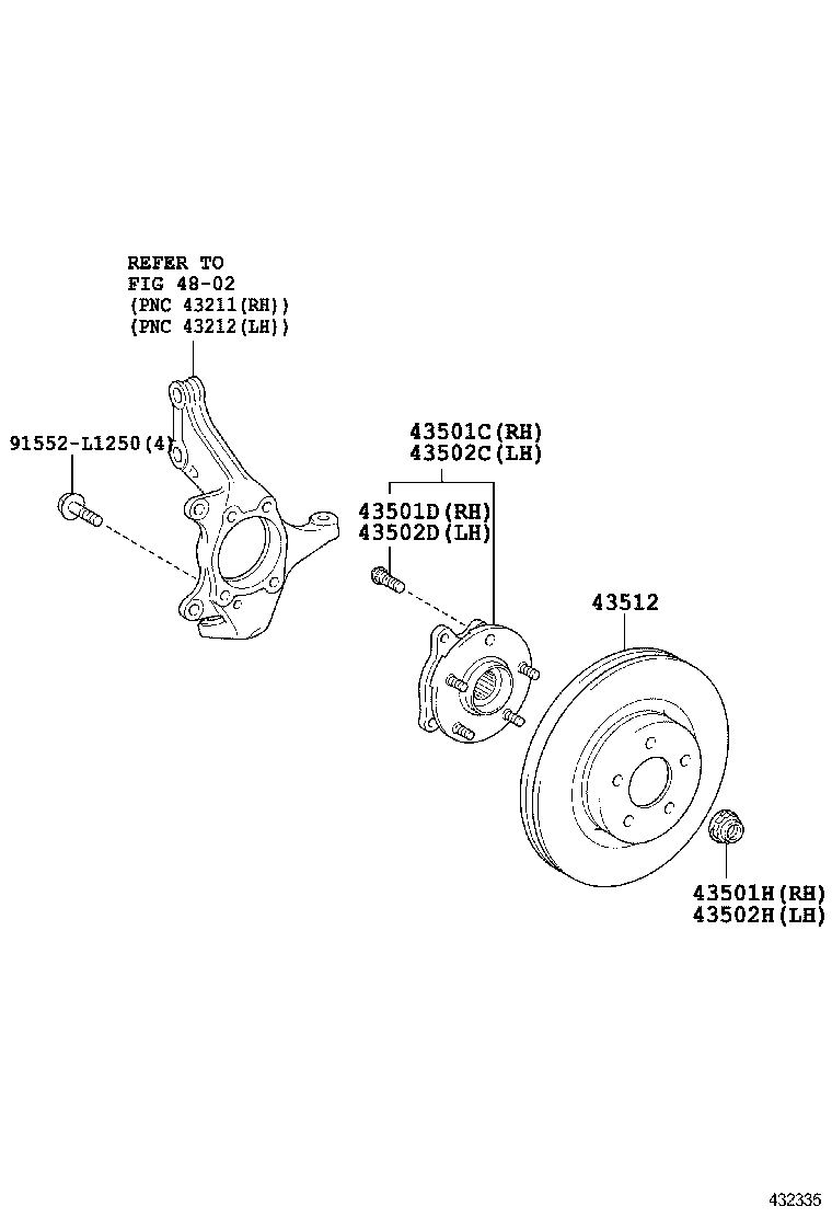 Front Axle Hub