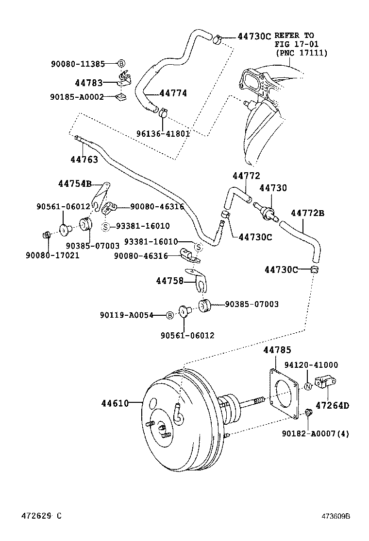 Brake Booster & Vacuum Tube