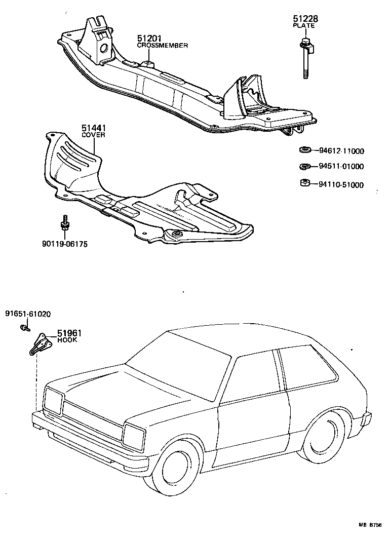 Suspension Crossmember & Under Cover