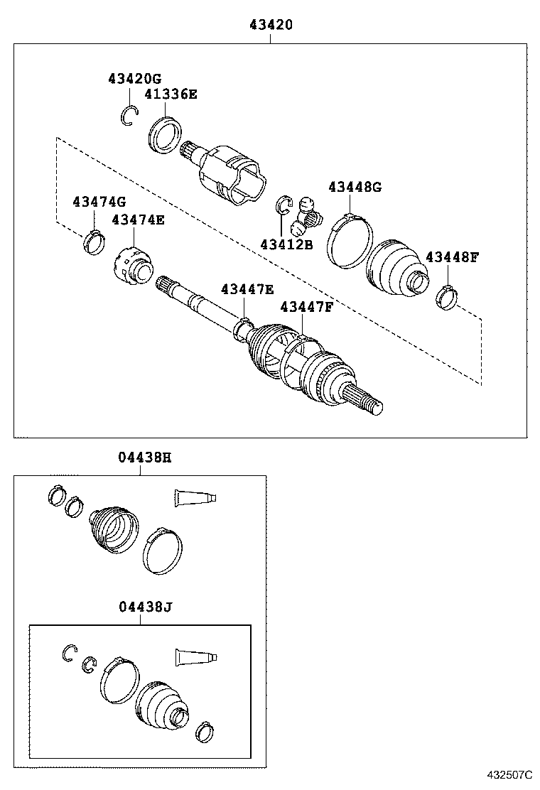 Front Drive Shaft