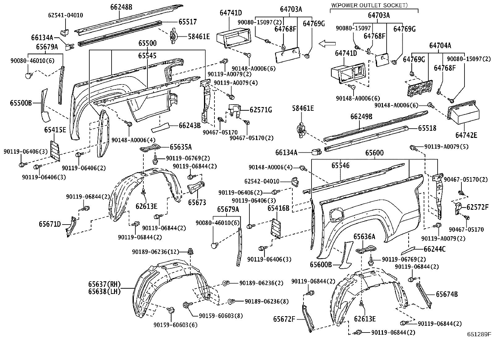 Rear Body Side Panel