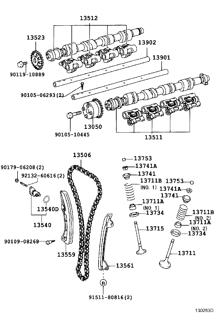 Camshaft & Valve