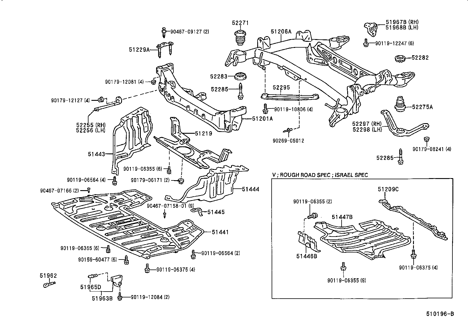 Suspension Crossmember & Under Cover