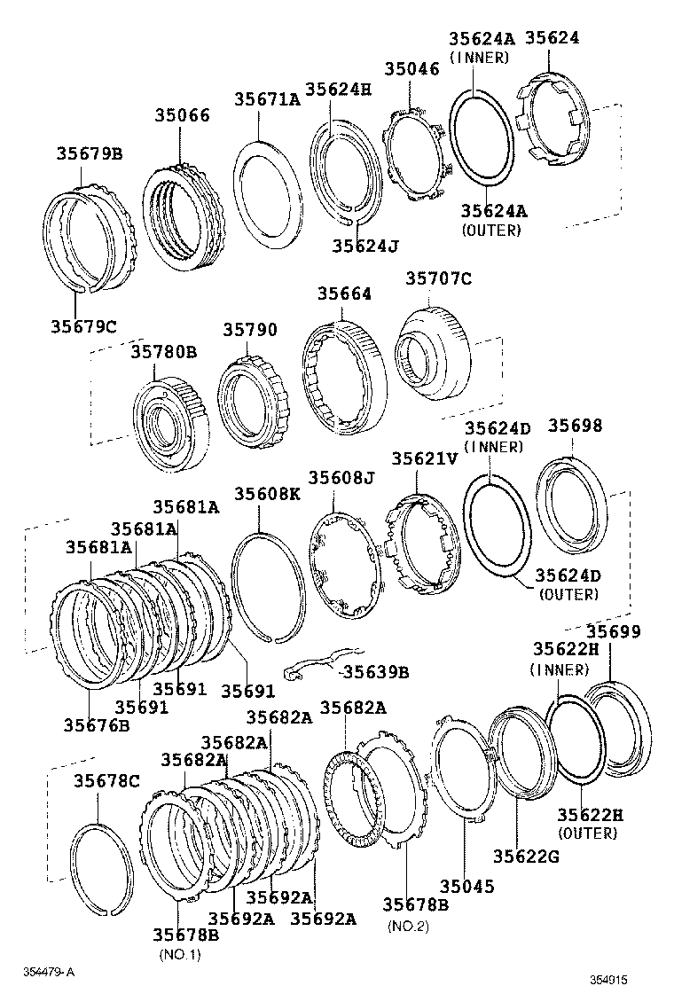 Center Support Planetary Sun Gear