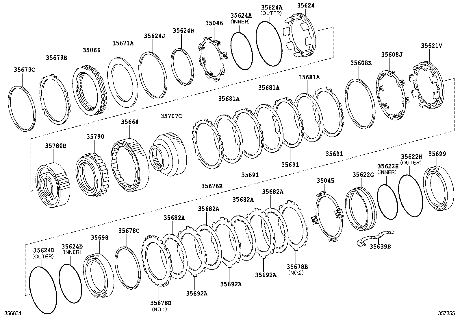 Center Support Planetary Sun Gear