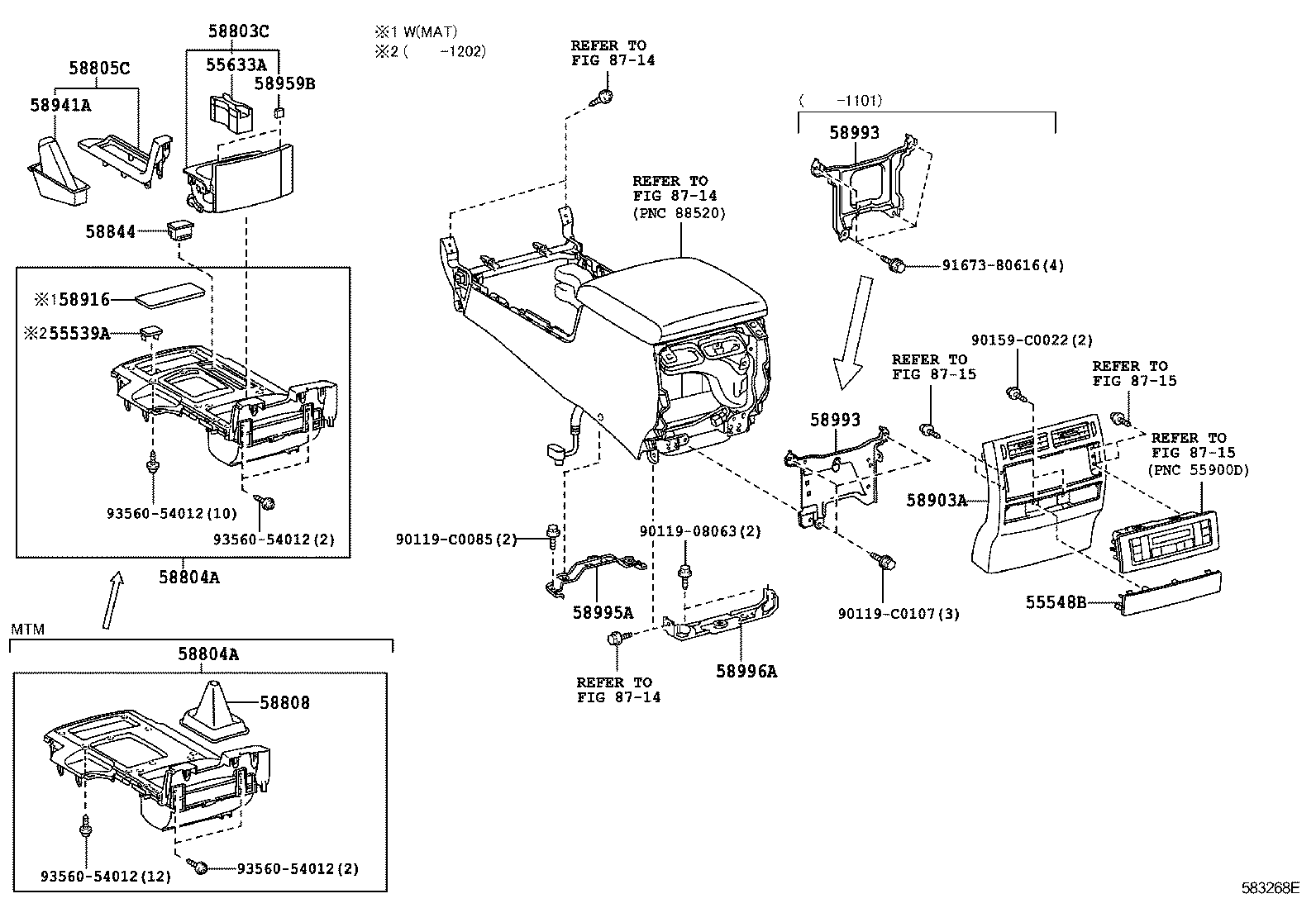Caja y soporte de consola