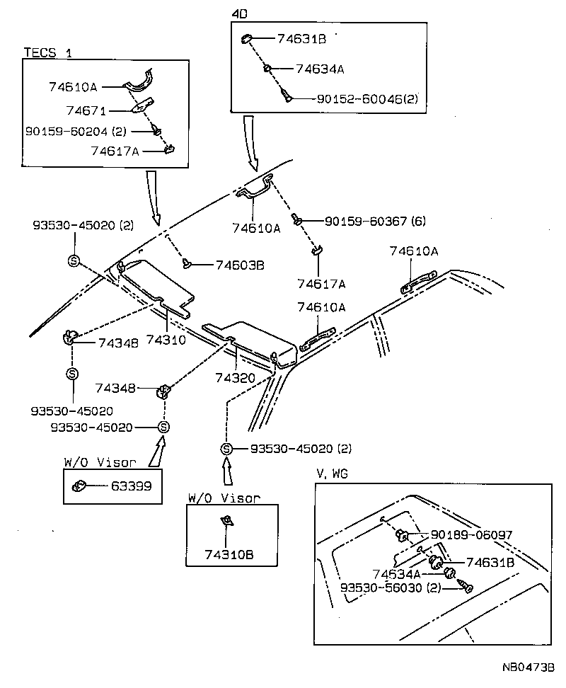 Armrest Visor