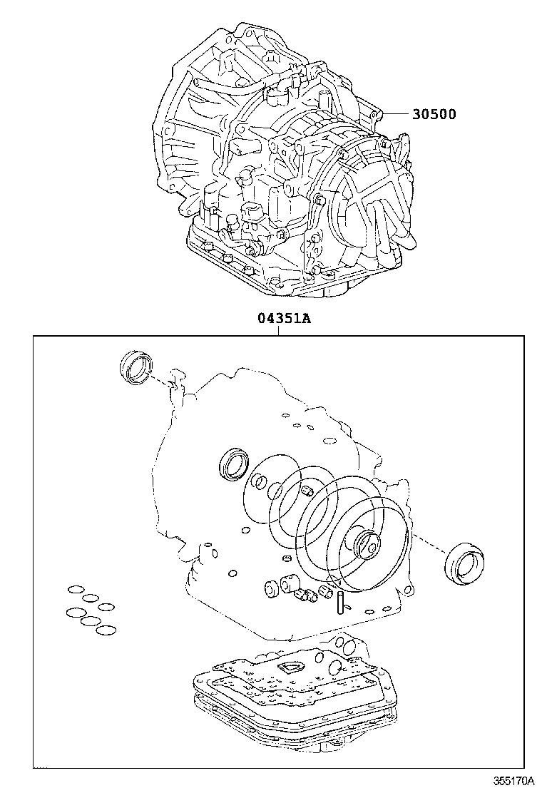 Transaxle Or Transmission Assy & Gasket Kit