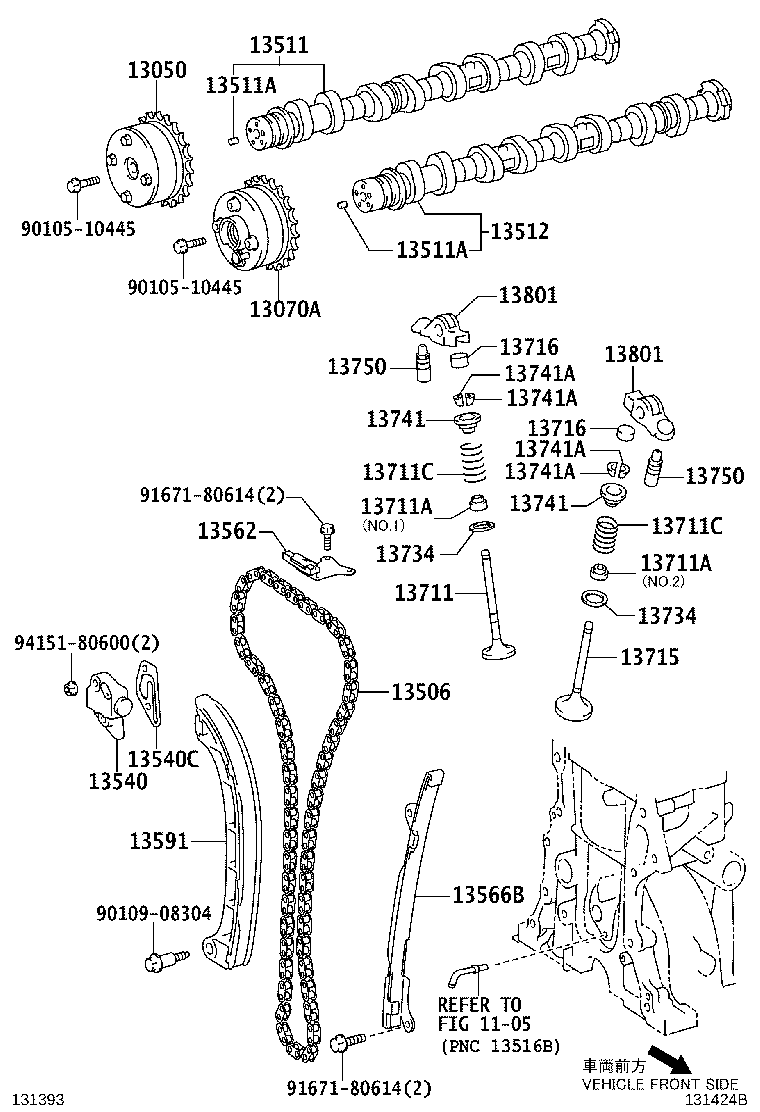 Camshaft & Valve