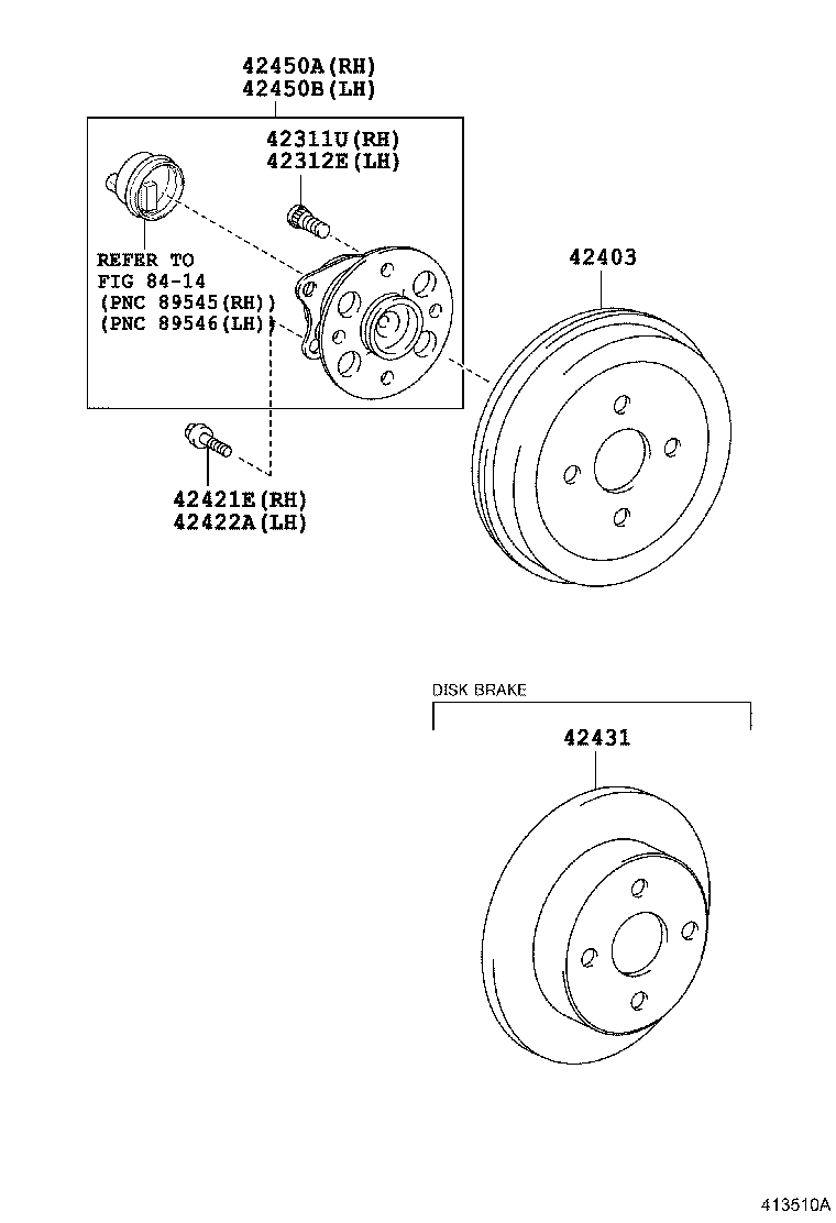 Rear Axle Shaft Hub