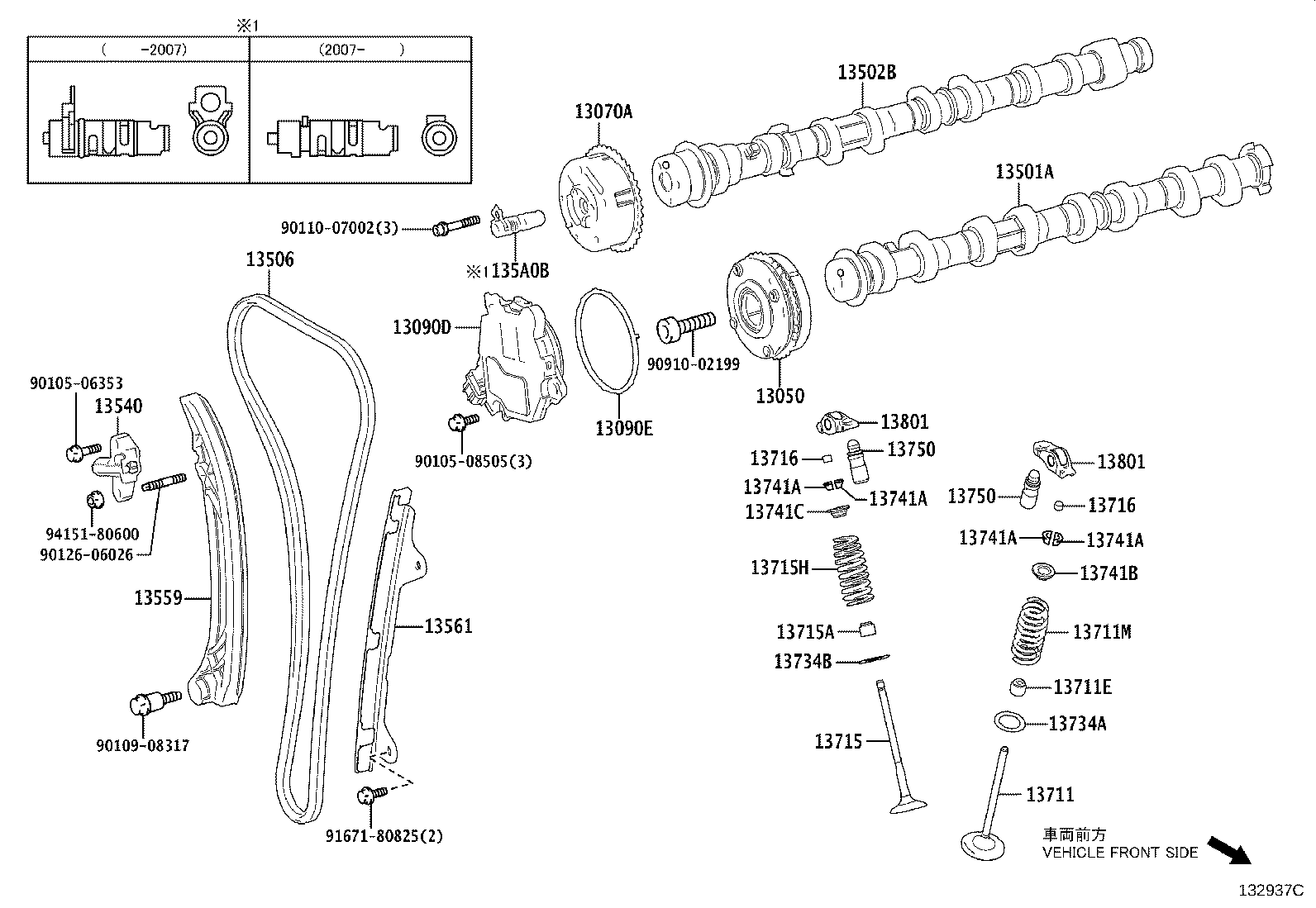 Camshaft & Valve