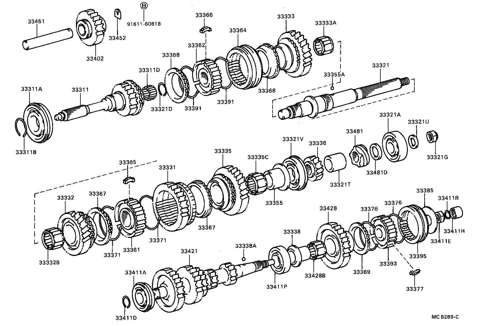 Engranaje de transmisión