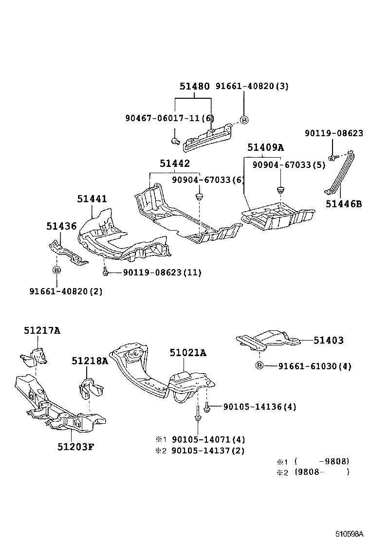 Suspension Crossmember & Under Cover