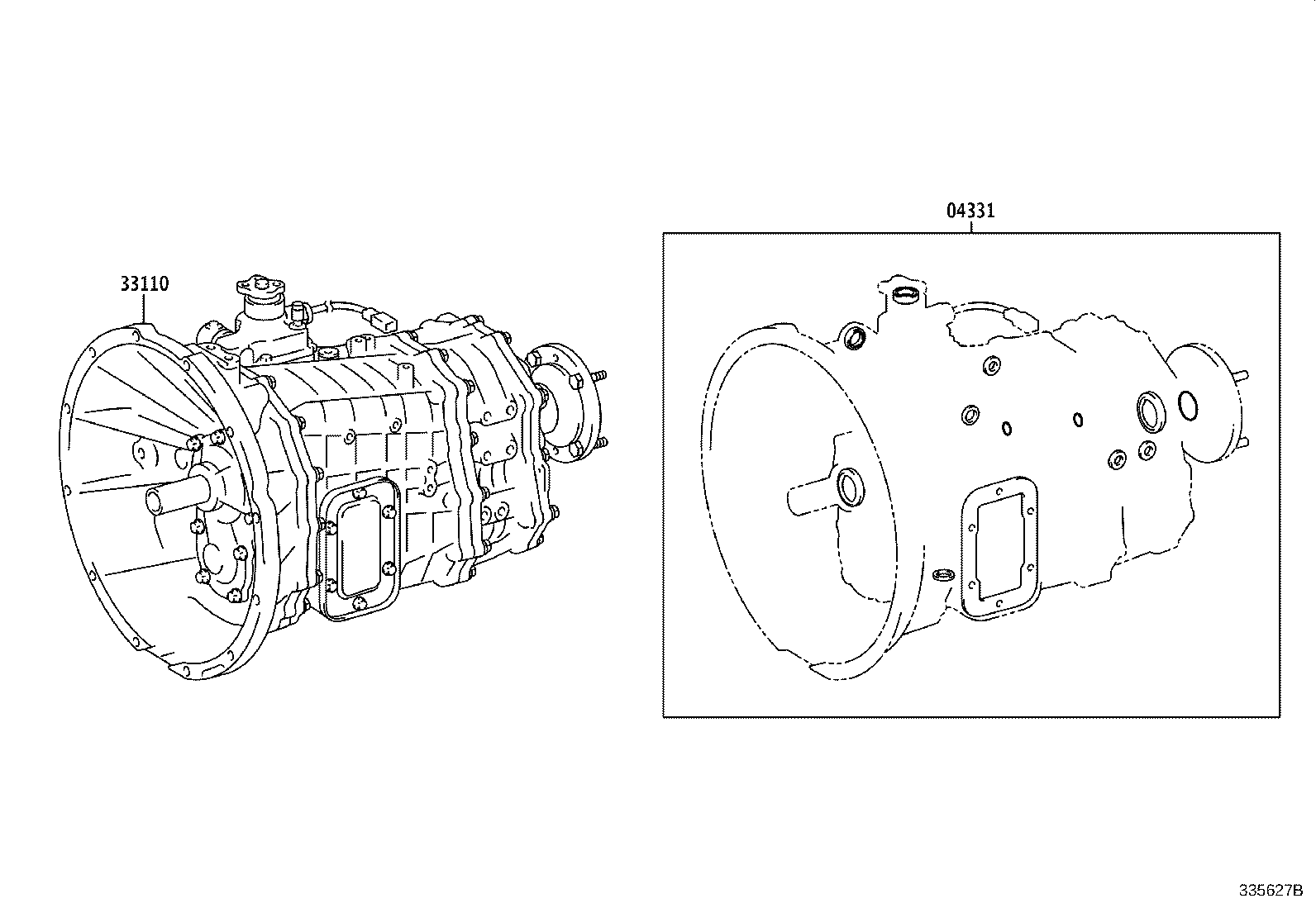 Transaxle Or Transmission Assy & Gasket Kit