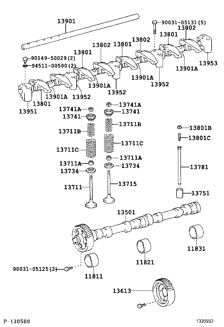Camshaft & Valve